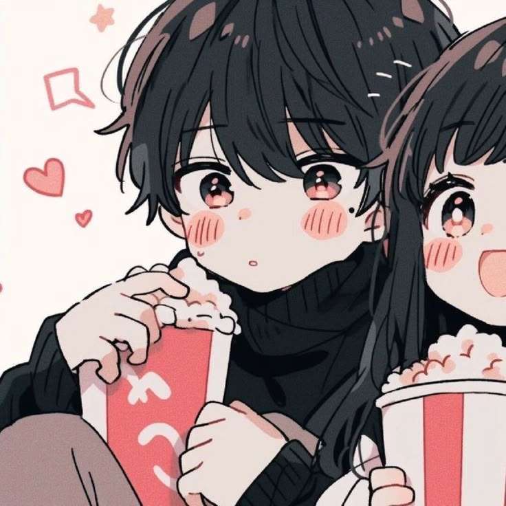 Ảnh Cặp Đôi Anime Chibi Cute