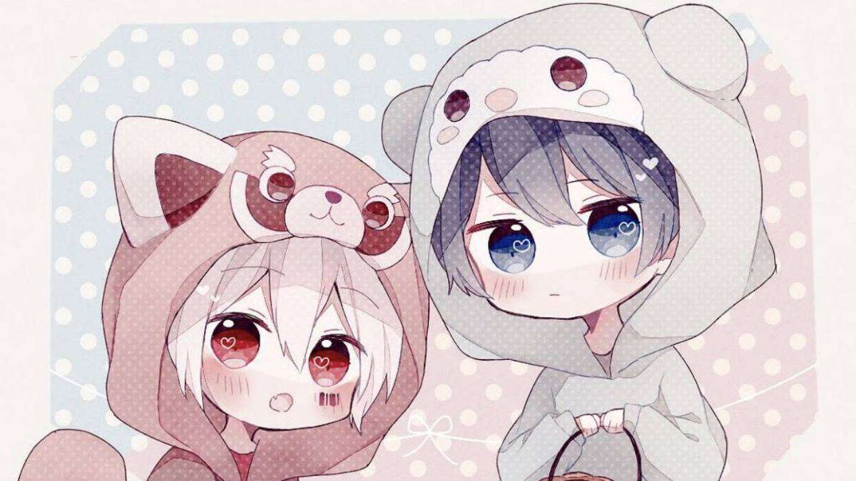 Ảnh Cặp Đôi Anime Chibi Cute