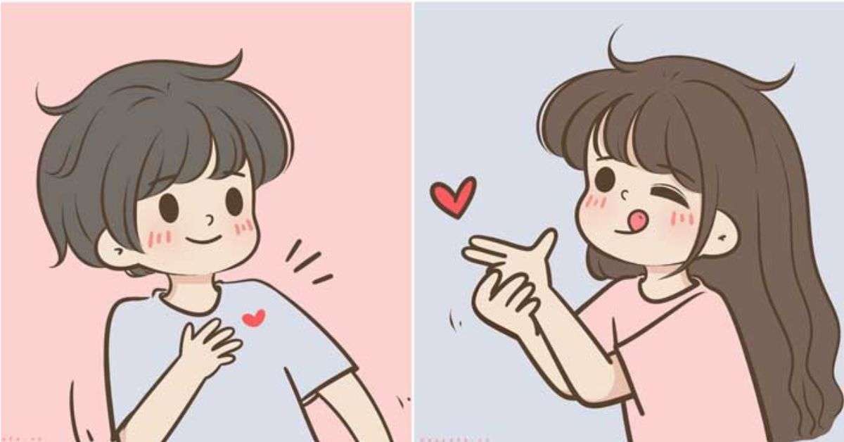 Ảnh Cặp Đôi Anime Chibi Cute