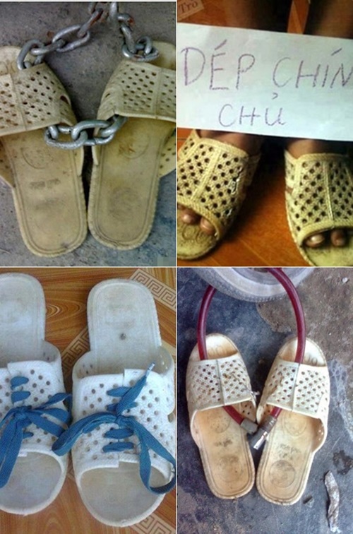Hình Ảnh Dép Tổ Ong Chế